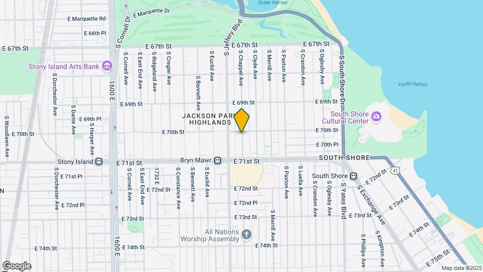 7012 S Chappel Ave Mapa y Detalles de la Ubicación