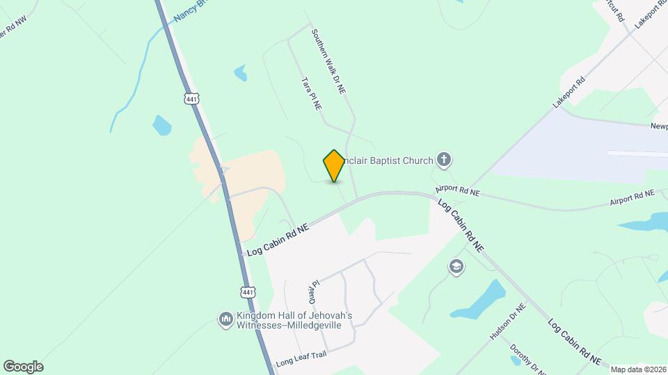 119 Milledge Cmns Dr NE Map and Location Details