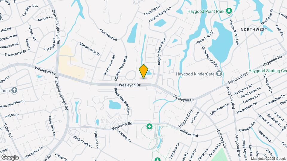 1156 Grace Hill Dr Map and Location Details
