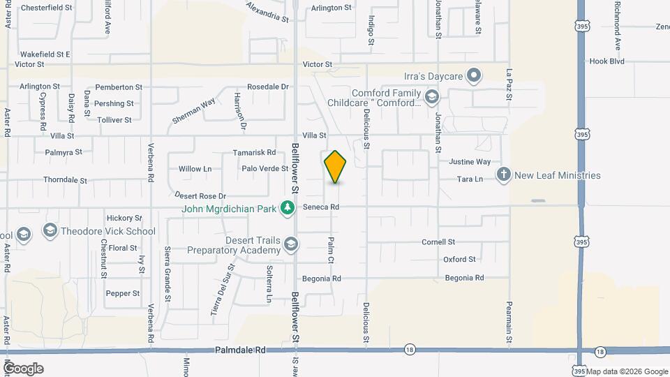 14554 Monterey Pl Map and Location Details