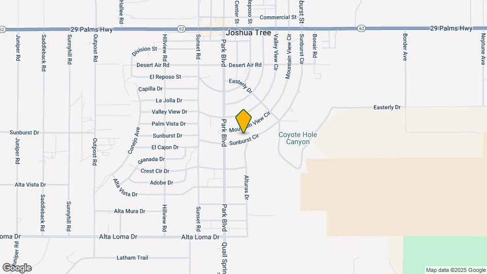 61874 Sunburst Cir Map and Location Details