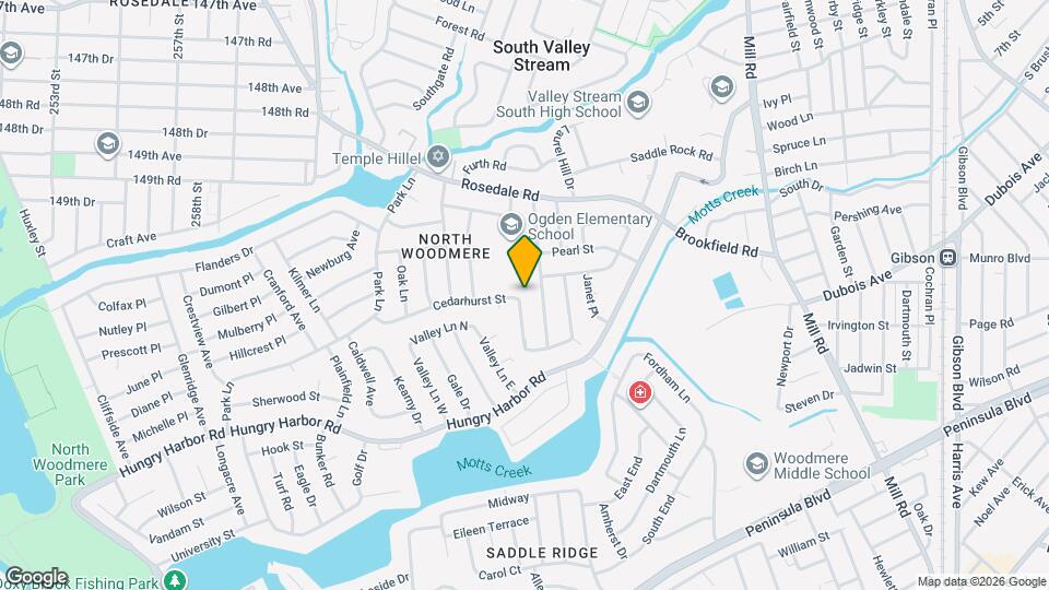 1030 Cedarhurst St Map and Location Details