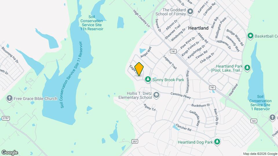 2005 Blakehill Dr Map and Location Details