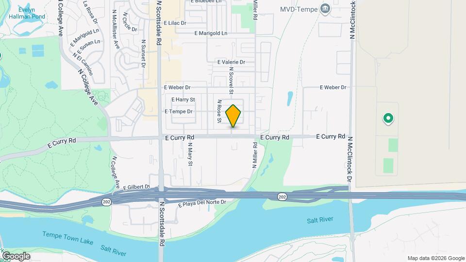 1007 N Scovel St Map and Location Details