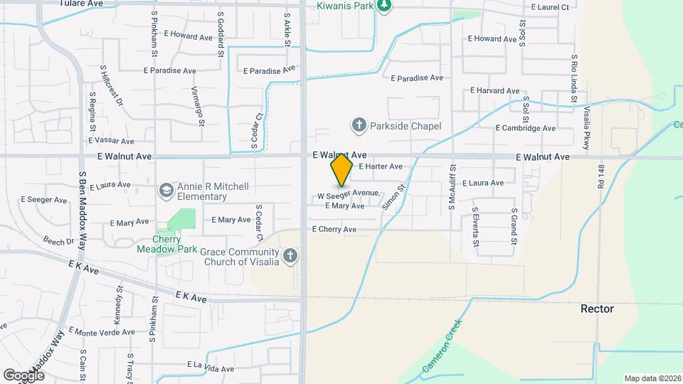 3106 E Seeger Ave Map and Location Details