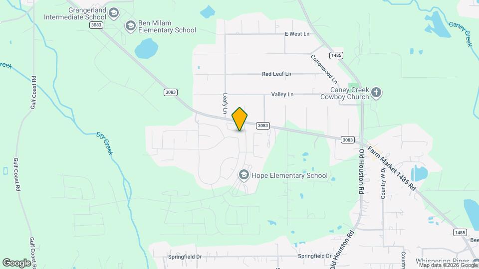 16817 Lonely Pines Dr Map and Location Details