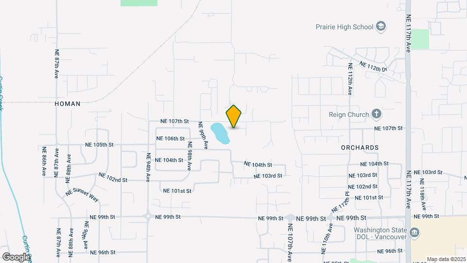 10201 NE 106th Cir Map and Location Details