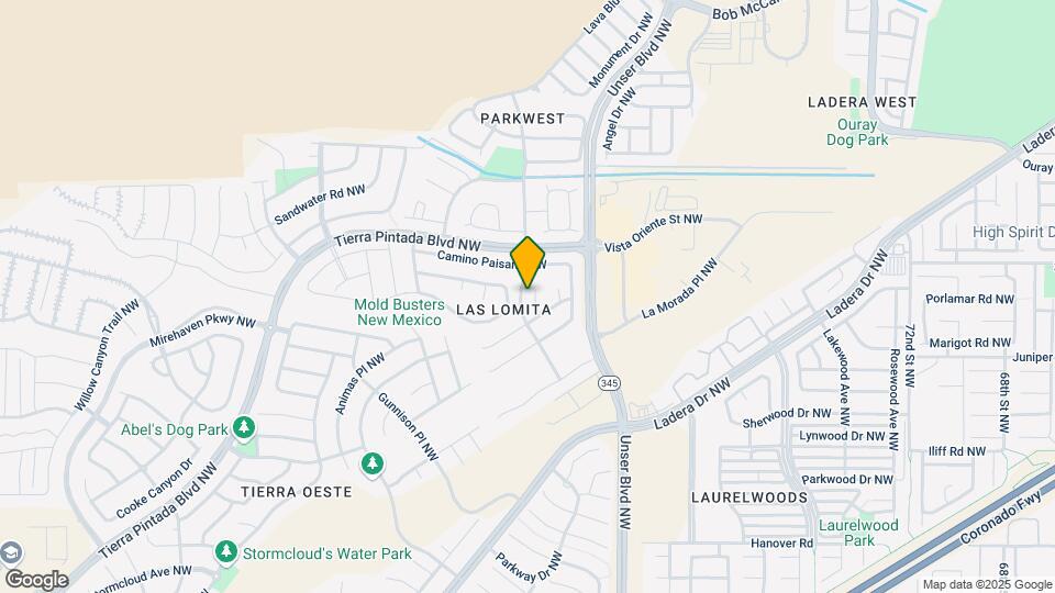 2115 Corte De Chamisa NW Map and Location Details