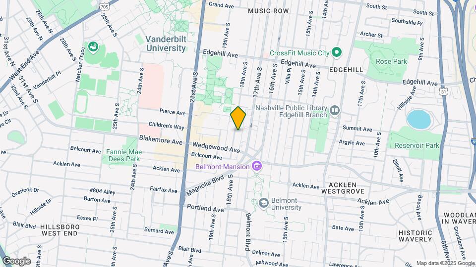 1608 18th Ave S Mapa y Detalles de la Ubicación