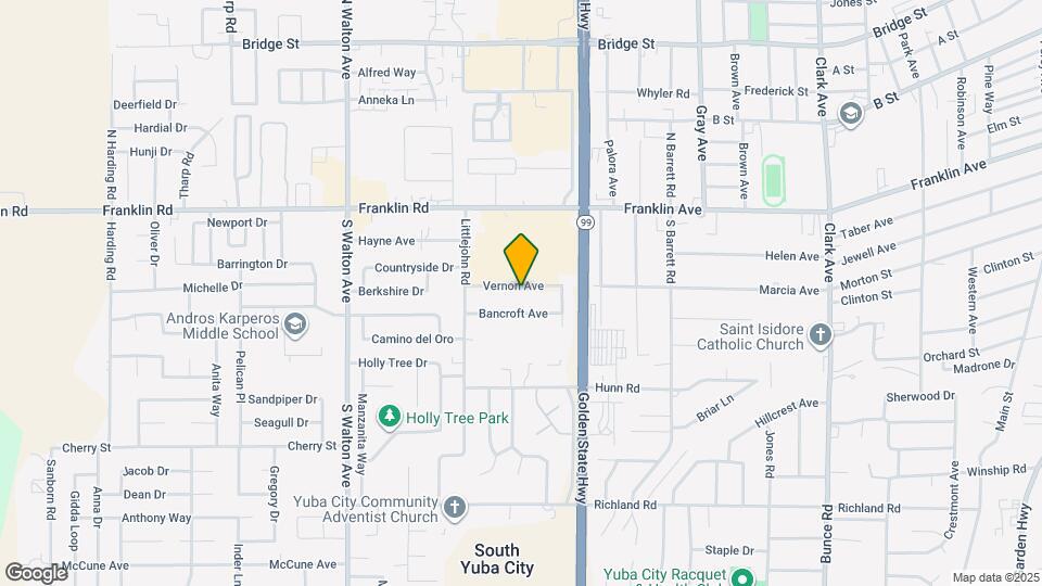 1380 Vernon Ave Map and Location Details