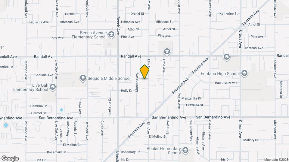 9456 Elm Ave Map and Location Details