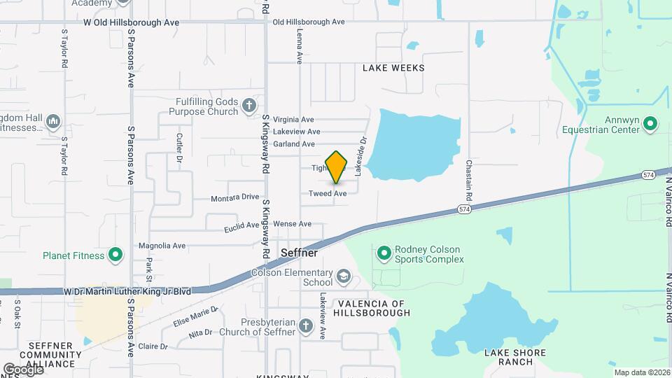 502 Tweed Ave Map and Location Details