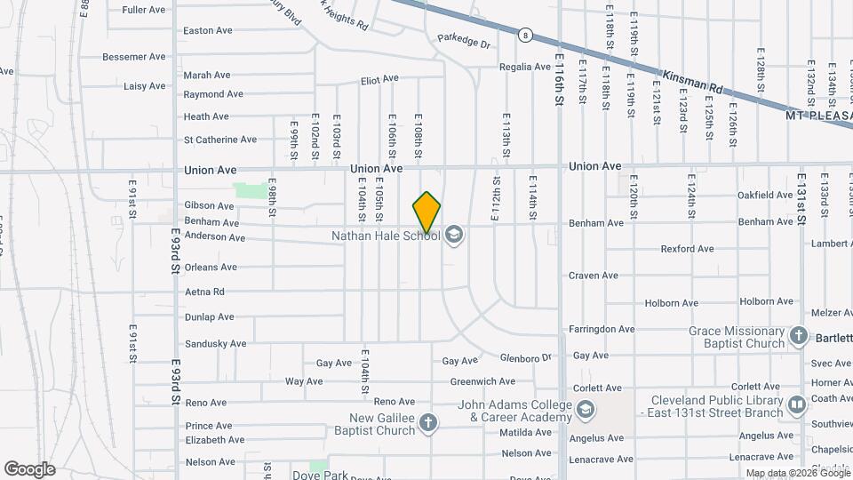 3591 E 108th St Map and Location Details