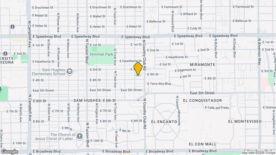 3015 E 4th St Map and Location Details