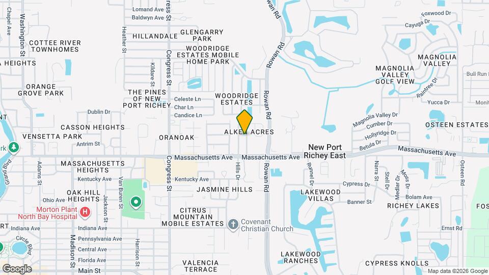 7051 Lenox Dr Map and Location Details