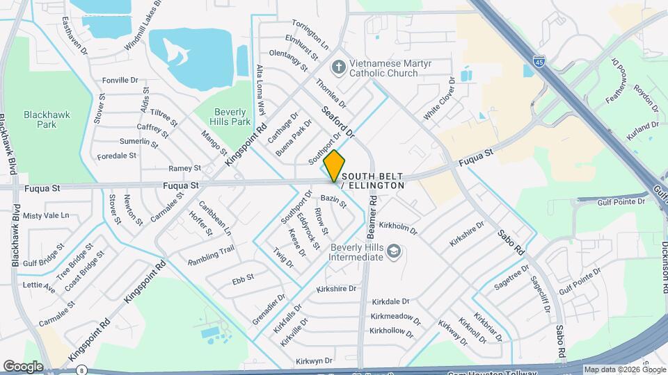 10242 Fuqua St Map and Location Details