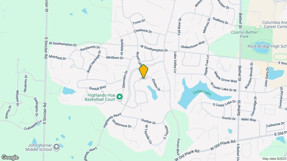 4900 Royal Lytham Dr Map and Location Details