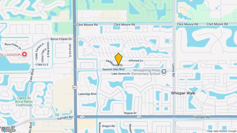 9512 Saddlebrook Dr Map and Location Details