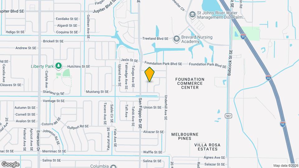 829 Tampa Ave SE Map and Location Details