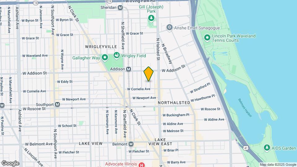 3516 N Reta Ave, Unit 1F Map and Location Details