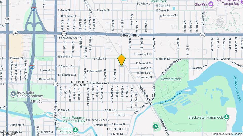 1703 E Wood St Mapa y Detalles de la Ubicación