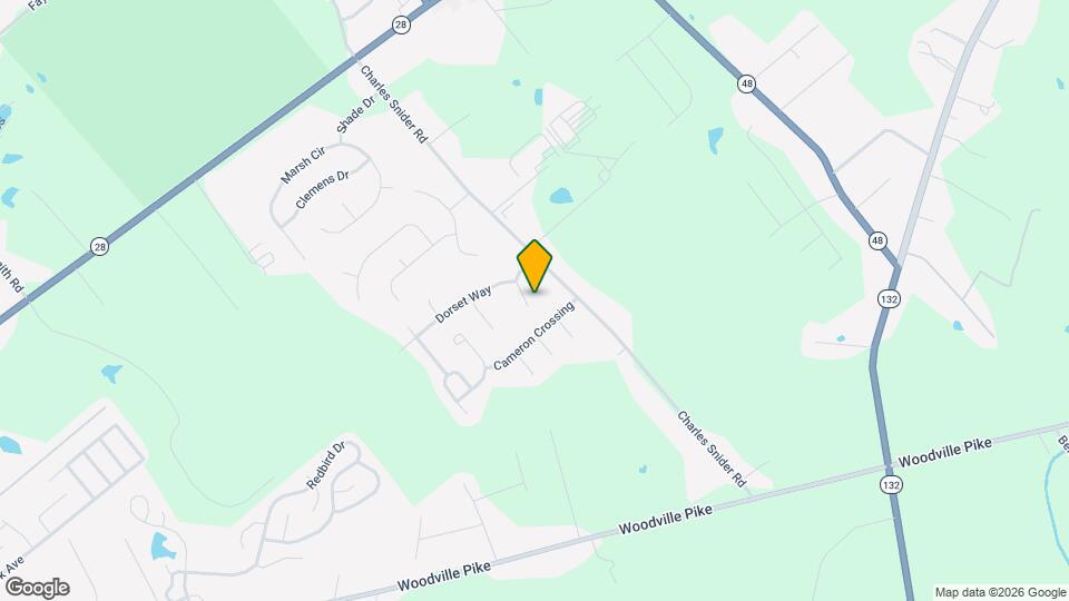 1021 Canterbury Ln Mapa y Detalles de la Ubicación