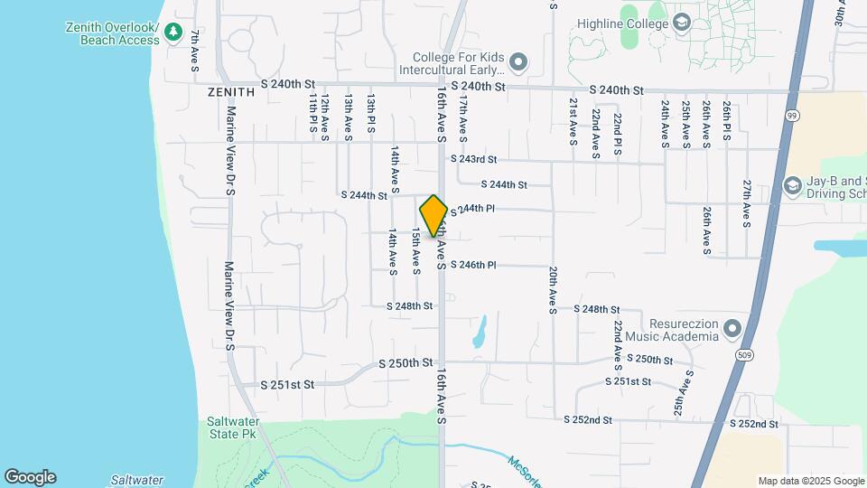24515 16th Ave S Map and Location Details