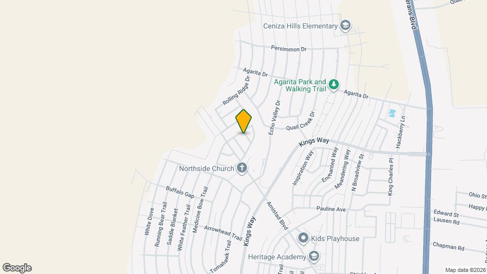 106 Cottontail Ln Map and Location Details