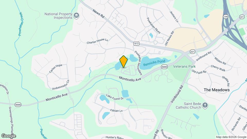 127 Waters Edge Dr Map and Location Details