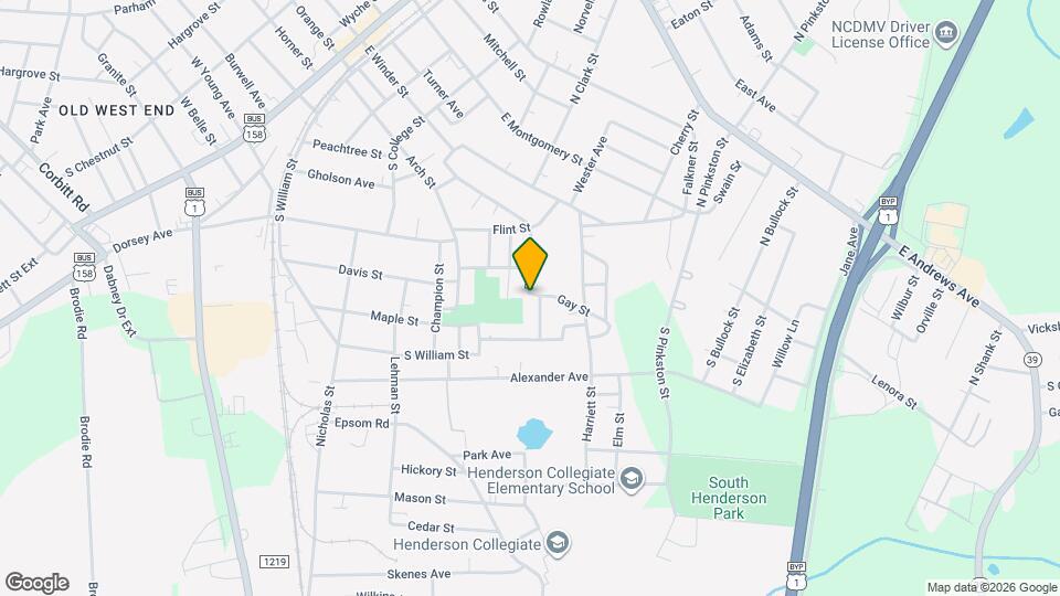 502 Hilliard St Map and Location Details