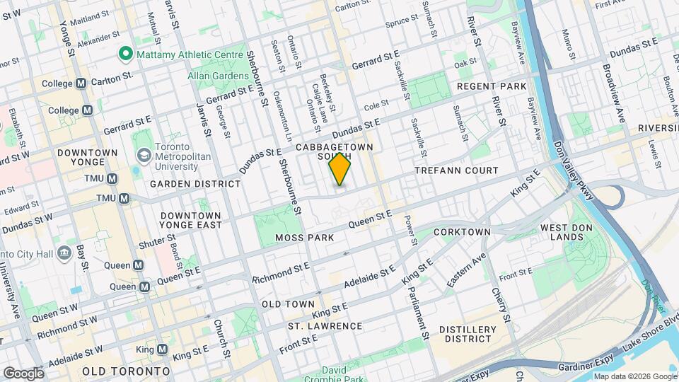 238 Shuter St Map and Location Details