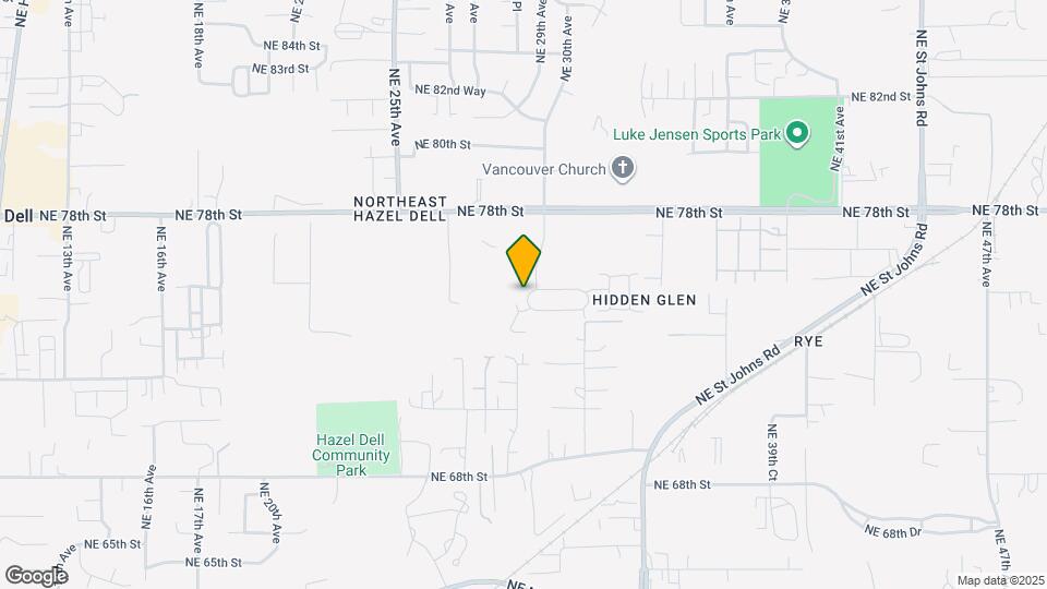 7408 NE 30th Ave Map and Location Details