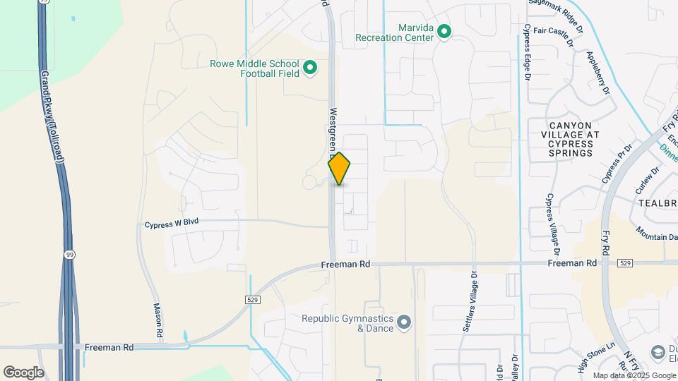 7403 Cypress Pin Oak Dr Map and Location Details