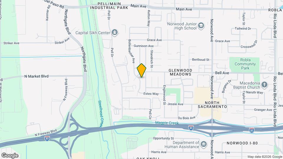 4350 Bollenbacher Ave Map and Location Details