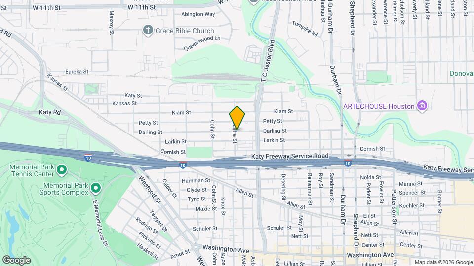 2214 Radcliffe St Map and Location Details