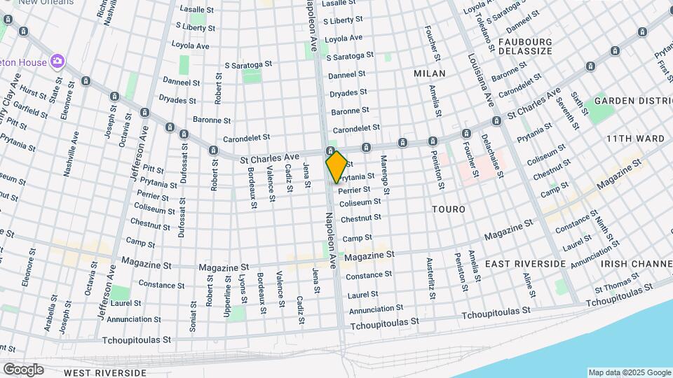 1301 Napoleon Ave Map and Location Details