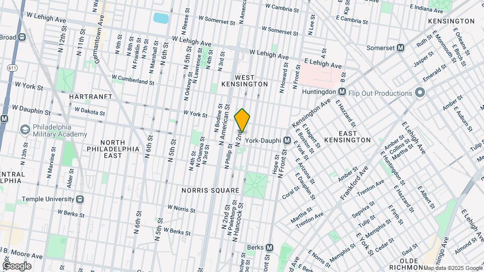 2321 N 2nd St-Unit -1 Map and Location Details