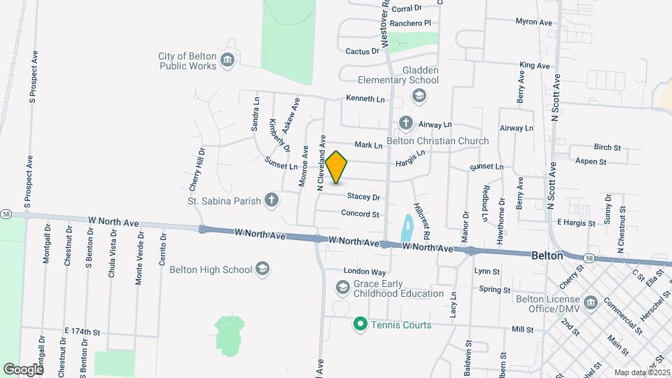 524 Stacey Dr Map and Location Details