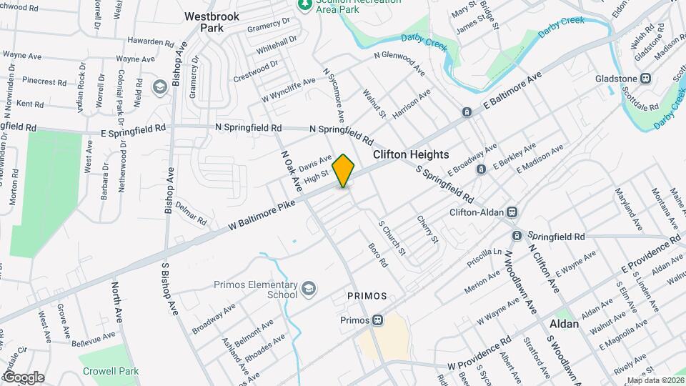 203 Cambridge Rd Map and Location Details