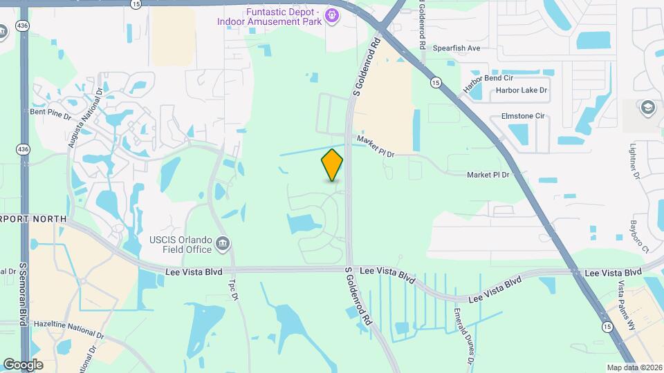 6410 S Goldenrod Rd Map and Location Details