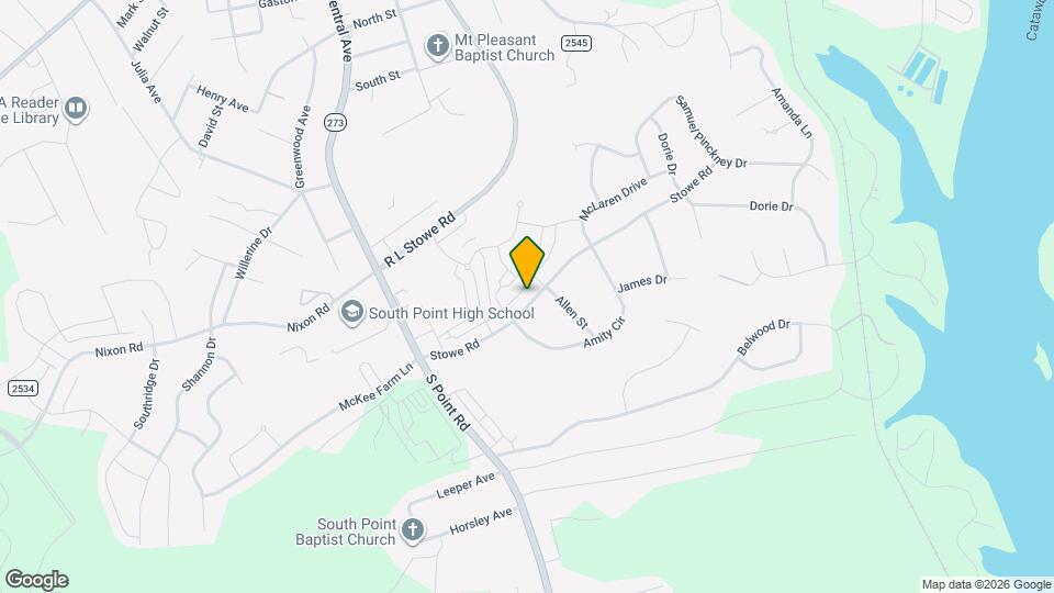 209 Stowe Rd Map and Location Details