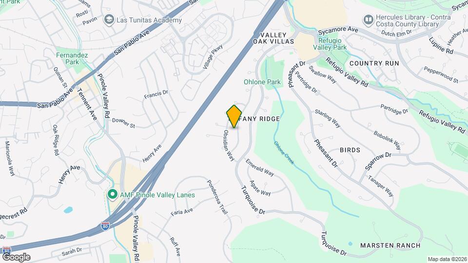 238 Cinnabar Way Map and Location Details