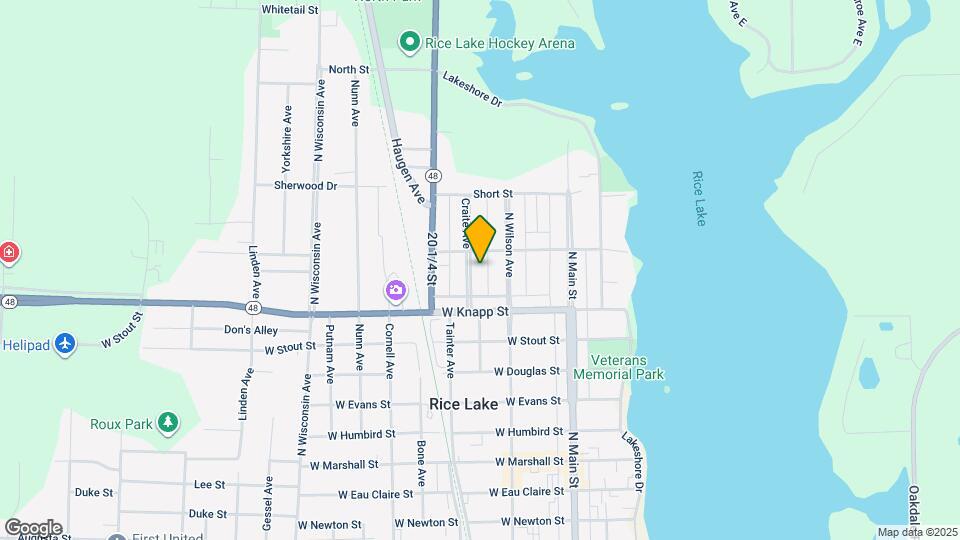 827 Craite Ave Map and Location Details