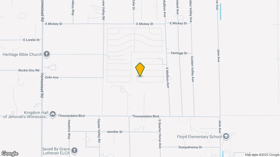 3821 E Weld Ave Map and Location Details