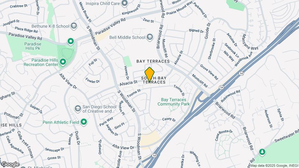 7093 Deerhurst Ct Map and Location Details