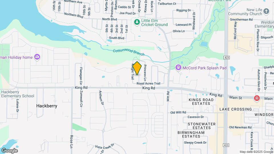 1620 Crown Point Dr Map and Location Details