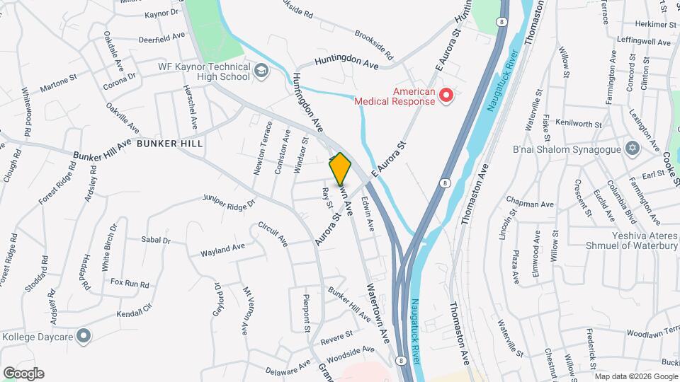 709 Watertown Ave Map and Location Details