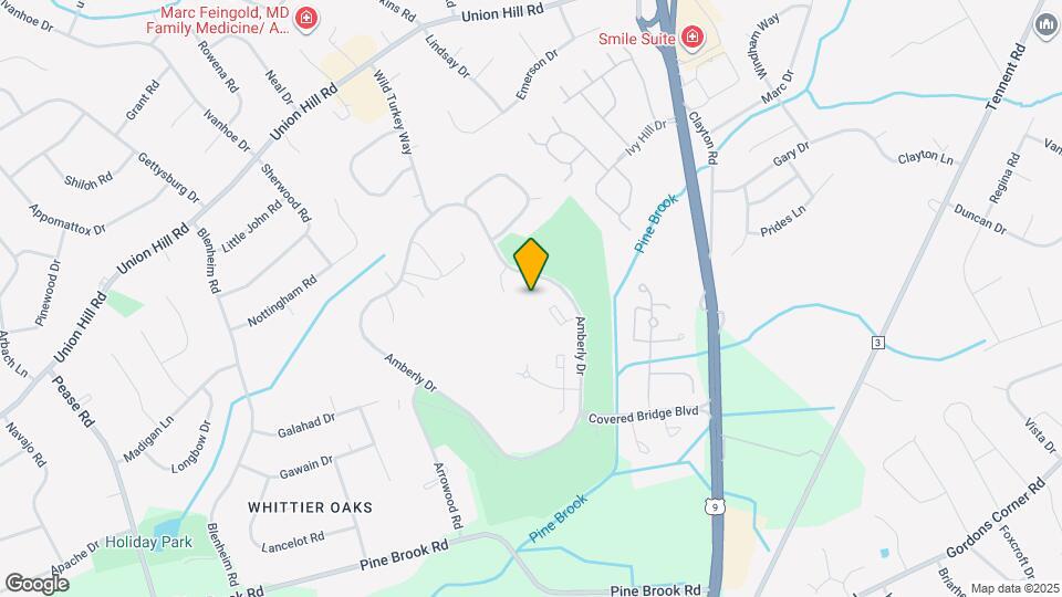 169 Amberly Dr Map and Location Details