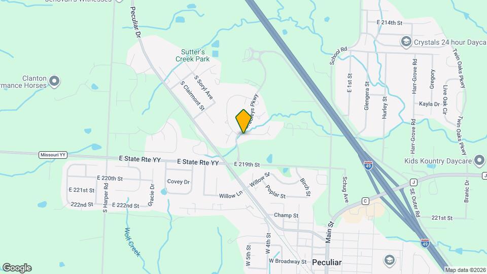 10909 Highview Rd Mapa y Detalles de la Ubicación