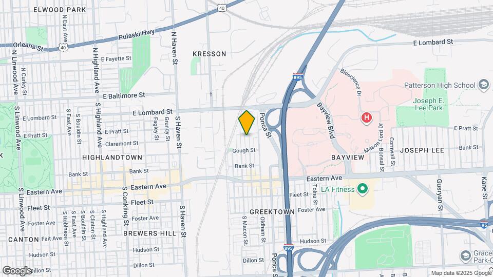 214 S Newkirk St Map and Location Details